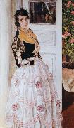 Alexander Yakovlevich GOLOVIN The Spanish woman at Balcony oil painting